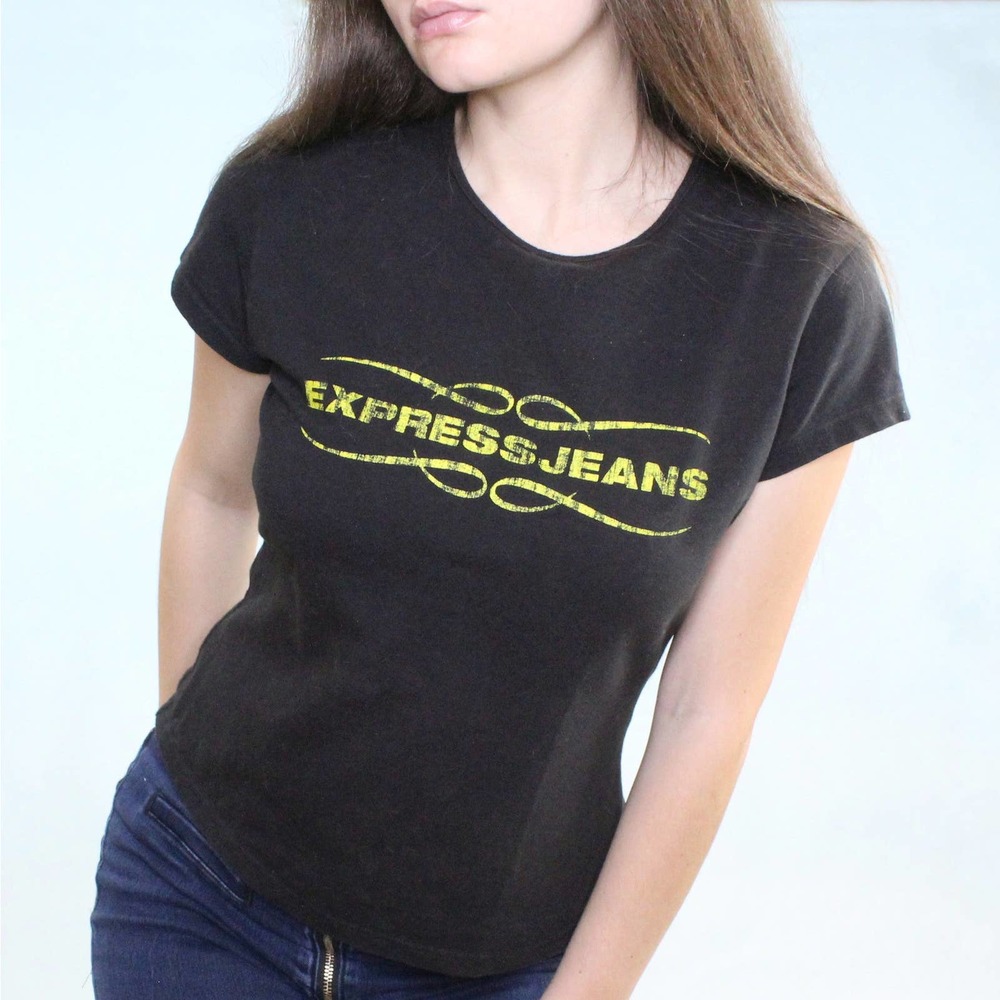 Vintage Y2k Baby Tee by Express